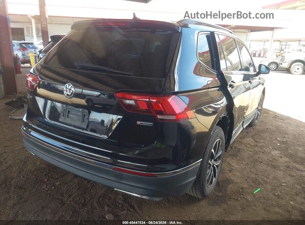 3VV2B7AX8MM048079 2021 VOLKSWAGEN TIGUAN Черный Задняя правая четверть