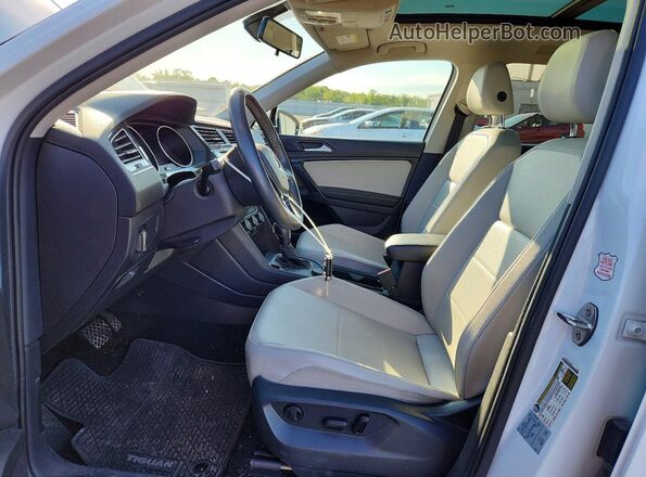 3VV2B7AX8MM143239 2021 VOLKSWAGEN TIGUAN White Vista interior delantera