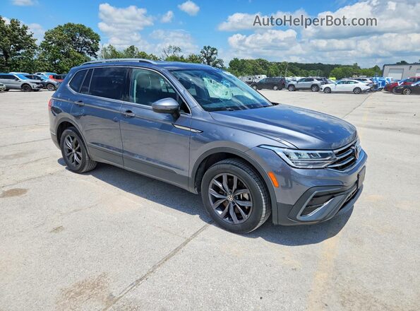 3VV2B7AX8NM048990 2022 VOLKSWAGEN TIGUAN Gray Առջևի աջ