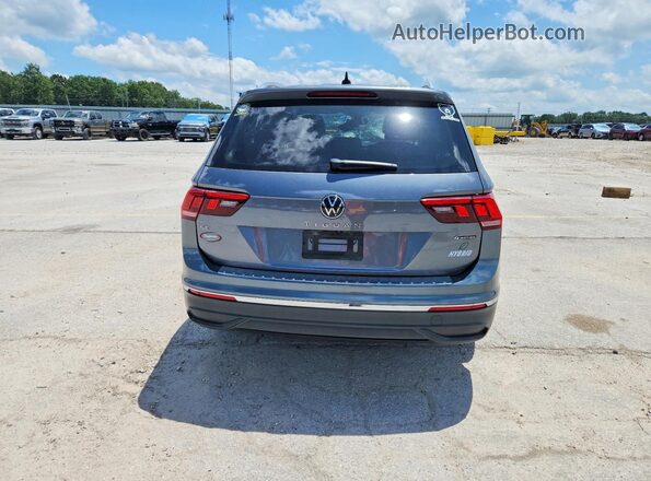 3VV2B7AX8NM048990 2022 VOLKSWAGEN TIGUAN Gray Հետևի տեսք