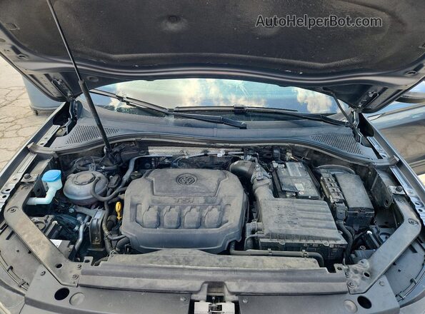 3VV2B7AX8NM048990 2022 VOLKSWAGEN TIGUAN Gray Շարժիչի բաժամունքի տեսք
