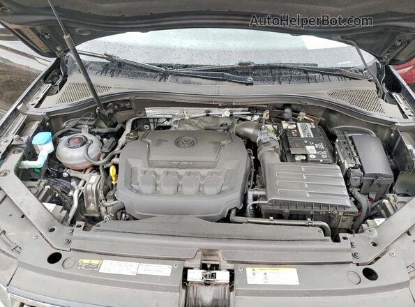 3VV2B7AX8NM129259 2022 VOLKSWAGEN TIGUAN Черный Вид подкапотного пространства
