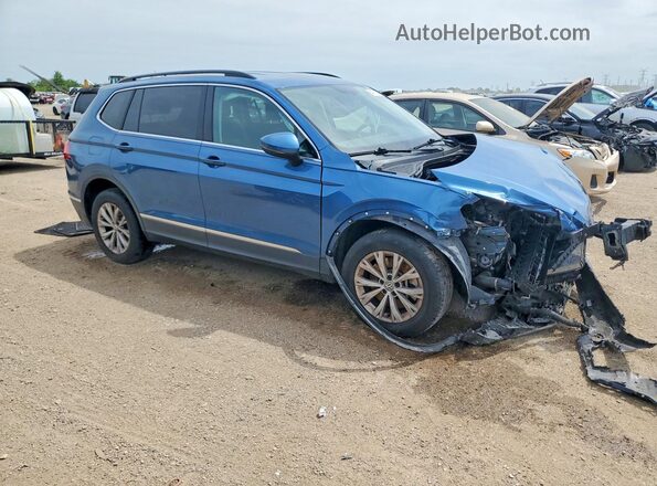 3VV2B7AX9JM047602 2018 VOLKSWAGEN TIGUAN Blue Առջևի աջ
