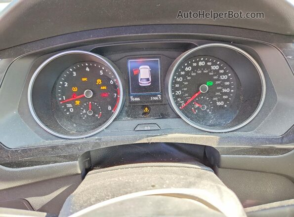 3VV2B7AX9KM147314 2019 VOLKSWAGEN TIGUAN Blue 