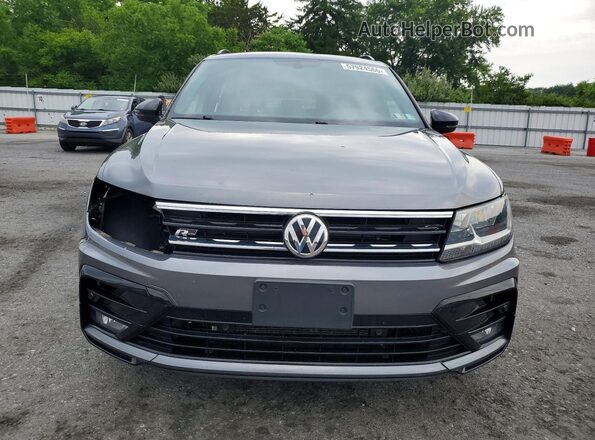 3VV2B7AX9KM186064 2019 VOLKSWAGEN TIGUAN Серый Вид спереди