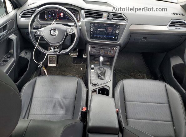 3VV2B7AX9KM186064 2019 VOLKSWAGEN TIGUAN Серый Вид панели приборов