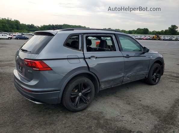 3VV2B7AX9KM186064 2019 VOLKSWAGEN TIGUAN Серый Задняя правая четверть