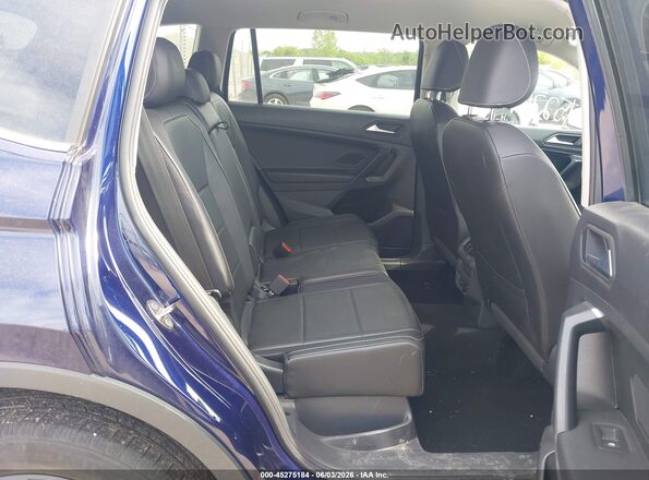 3VV2B7AX9MM003250 2021 VOLKSWAGEN TIGUAN Blue Widok naklejki z numerem VIN