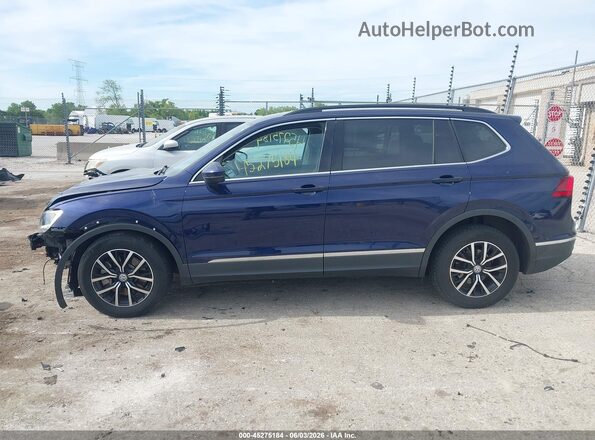 3VV2B7AX9MM003250 2021 VOLKSWAGEN TIGUAN Blue Widok wnętrza 360 stopni