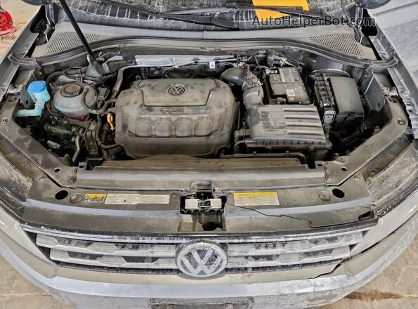 3VV2B7AX9MM083620 2021 VOLKSWAGEN TIGUAN Gray Engine compartment view