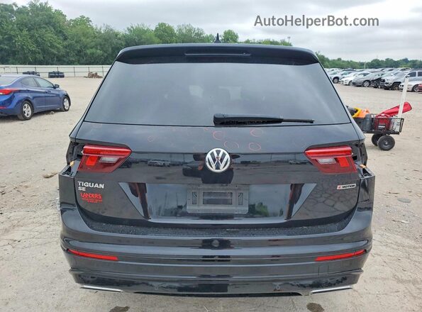3VV2B7AX9MM103204 2021 VOLKSWAGEN TIGUAN Black Rear view
