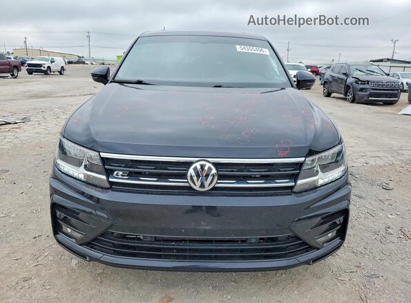 3VV2B7AX9MM103204 2021 VOLKSWAGEN TIGUAN Black Front view