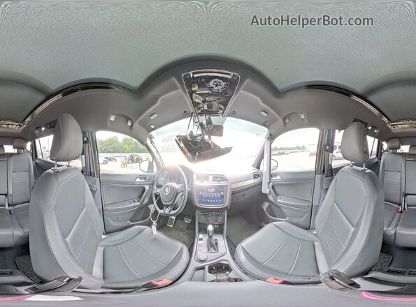 3VV2B7AX9MM103204 2021 VOLKSWAGEN TIGUAN Black 360 interior view