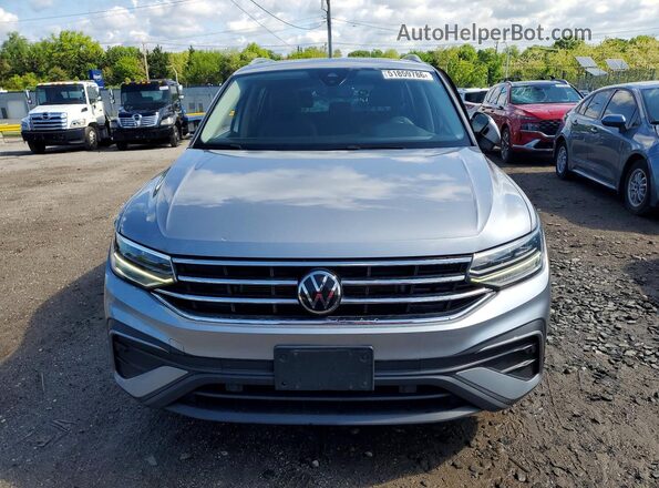 3VV2B7AX9NM037402 2022 VOLKSWAGEN TIGUAN Серебряный 