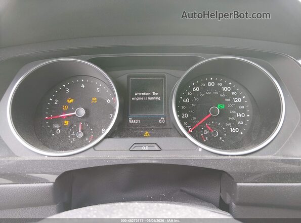 3VV2B7AXXLM140891 2020 VOLKSWAGEN TIGUAN Белый Вид задних сидений
