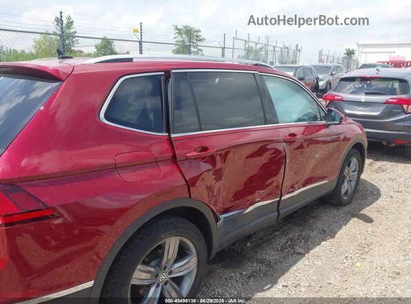 3VV2B7AXXMM083884 2021 VOLKSWAGEN TIGUAN Red Դիմացի տեսք