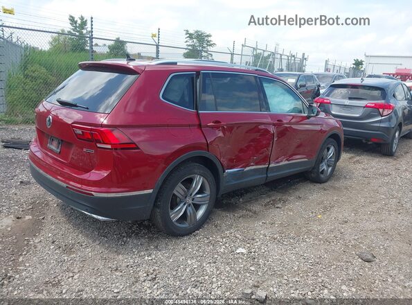 3VV2B7AXXMM083884 2021 VOLKSWAGEN TIGUAN Red Հետևի աջ