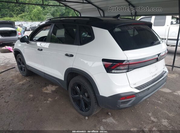 3VV2C7B22SM045532 2025 VOLKSWAGEN TAOS White უკანა მარცხენა