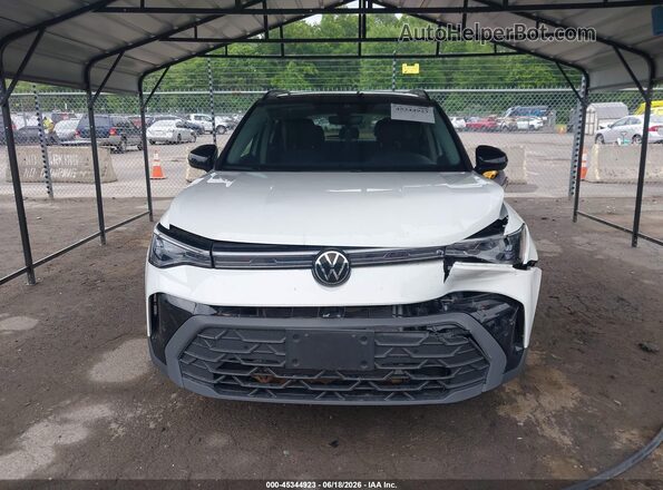 3VV2C7B22SM045532 2025 VOLKSWAGEN TAOS White ხელსაწყოთა პანელის ხედი
