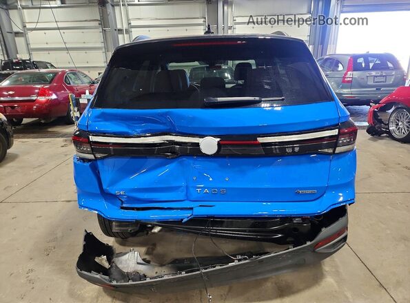 3VV2C7B23SM006173 2025 VOLKSWAGEN TAOS Синий Вид сзади