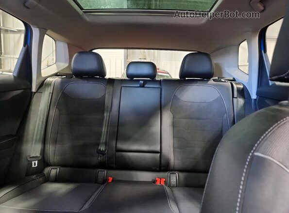 3VV2C7B23SM006173 2025 VOLKSWAGEN TAOS Синий Вид задних сидений