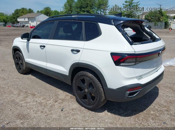 3VV2C7B24SM079035 2025 VOLKSWAGEN TAOS White Trasero izquierdo