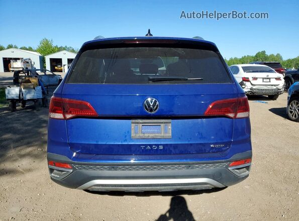 3VV2X7B20NM044601 2022 VOLKSWAGEN TAOS Blue 