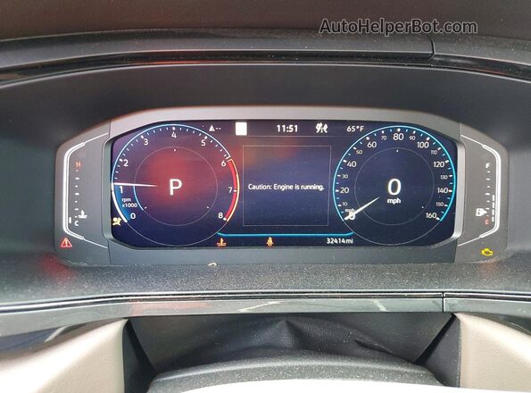 3VV2X7B20NM072950 2022 VOLKSWAGEN TAOS Серебряный Вид щитка приборов