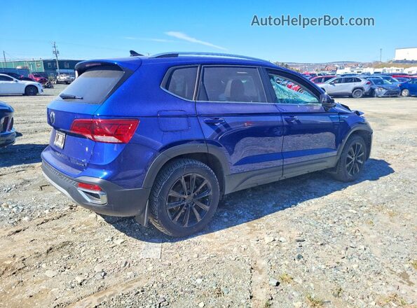 3VV2X7B23PM346600 2023 VOLKSWAGEN TAOS Blue Rear right