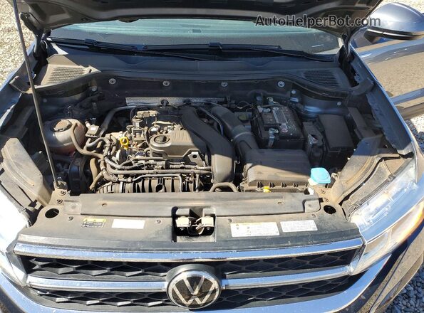3VV2X7B26NM031075 2022 VOLKSWAGEN TAOS Gray Widok komory silnika