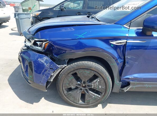3VV2X7B29PM333706 2023 VOLKSWAGEN TAOS Dark Blue Vista frontal