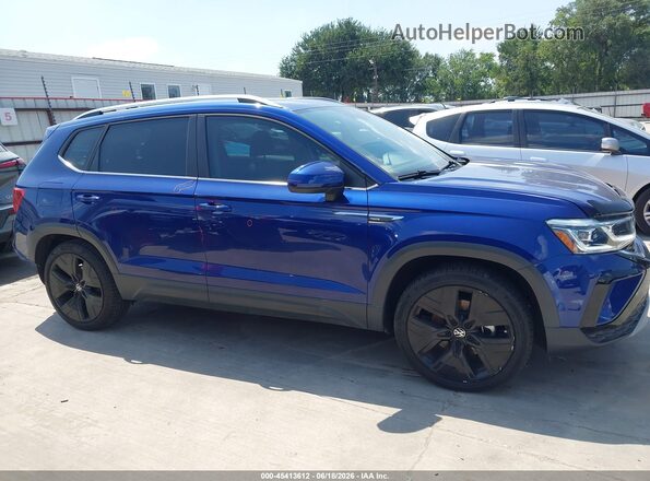 3VV2X7B29PM333706 2023 VOLKSWAGEN TAOS Dark Blue Vista interior trasera