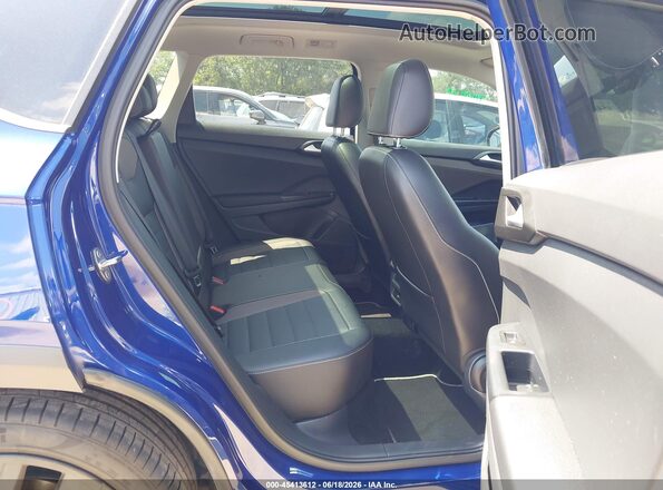 3VV2X7B29PM333706 2023 VOLKSWAGEN TAOS Dark Blue Vista de la etiqueta del VIN