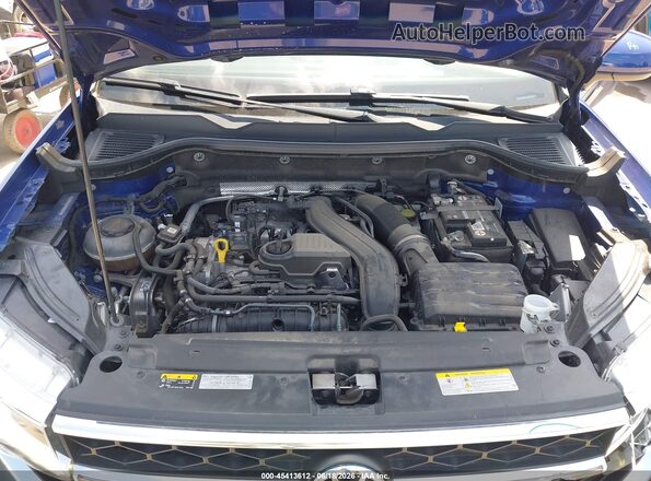 3VV2X7B29PM333706 2023 VOLKSWAGEN TAOS Dark Blue Vista trasera