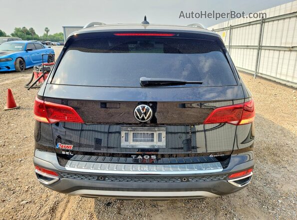 3VV2X7B2XNM073670 2022 VOLKSWAGEN TAOS Black Vista trasera