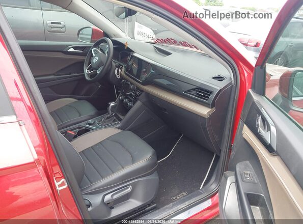 3VV2X7B2XPM343113 2023 VOLKSWAGEN TAOS Red წინა სალონის ხედი