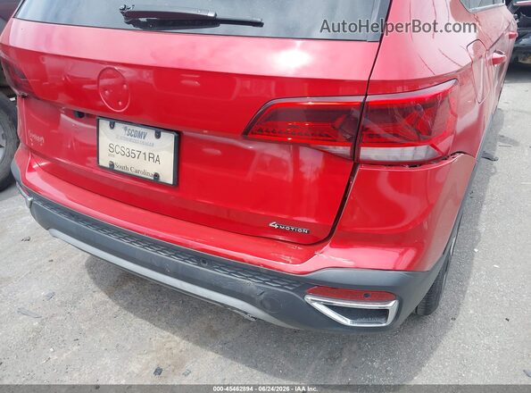 3VV2X7B2XPM343113 2023 VOLKSWAGEN TAOS Red წინა ხედი