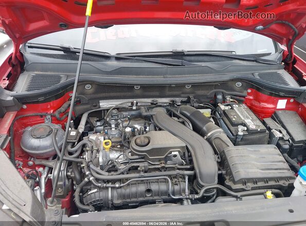 3VV2X7B2XPM343113 2023 VOLKSWAGEN TAOS Red უკანა ხედი