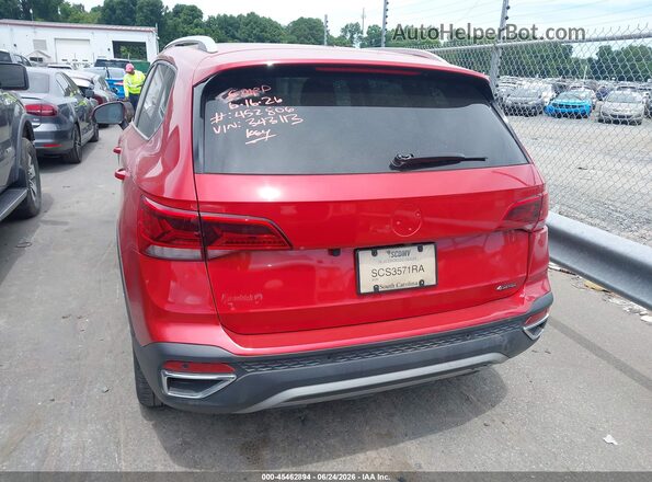 3VV2X7B2XPM343113 2023 VOLKSWAGEN TAOS Red 