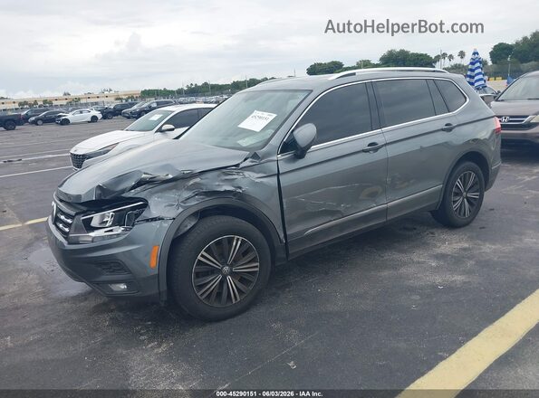 3VV3B7AX0JM003489 2018 VOLKSWAGEN TIGUAN Gray Vista tres cuartos delantera izquierda