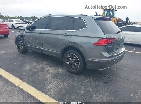 3VV3B7AX0JM003489 2018 VOLKSWAGEN TIGUAN Gray Trasero izquierdo