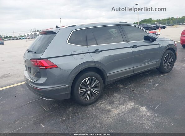 3VV3B7AX0JM003489 2018 VOLKSWAGEN TIGUAN Gray Trasero derecho