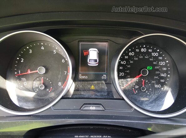 3VV3B7AX0JM021135 2018 VOLKSWAGEN TIGUAN Blue Vista de los asientos traseros