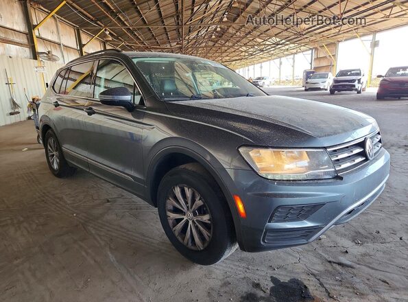 3VV3B7AX0JM043877 2018 VOLKSWAGEN TIGUAN Gray 