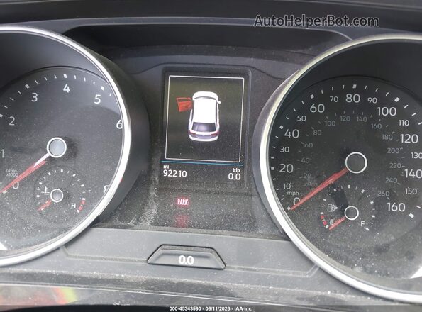 3VV3B7AX0KM063435 2019 VOLKSWAGEN TIGUAN Blue უკანა სავარძლების ხედი