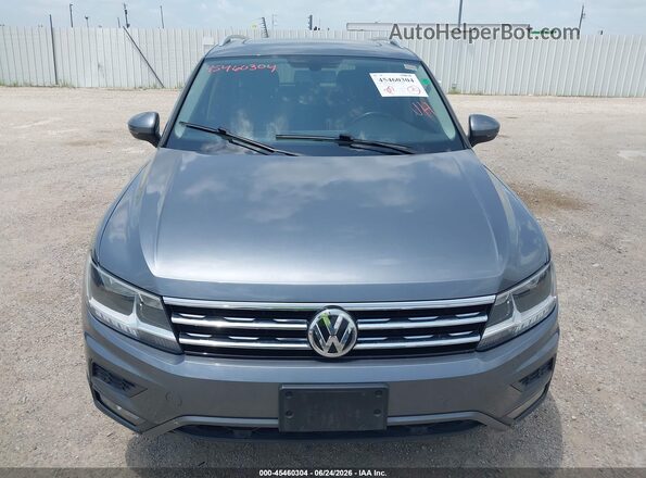 3VV3B7AX0KM159372 2019 VOLKSWAGEN TIGUAN Gray წინა ხედი