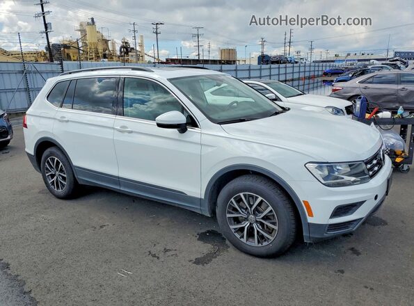 3VV3B7AX0KM184725 2019 VOLKSWAGEN TIGUAN White Przód prawy