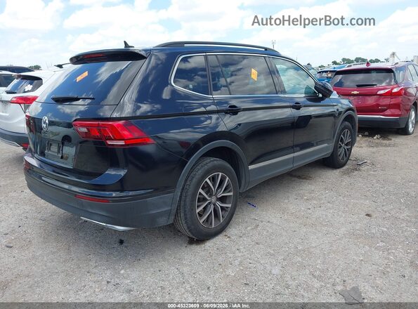 3VV3B7AX0LM089454 2020 VOLKSWAGEN TIGUAN Черный Задняя правая четверть