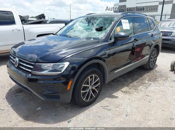 3VV3B7AX0LM089454 2020 VOLKSWAGEN TIGUAN Черный Передняя левая четверть