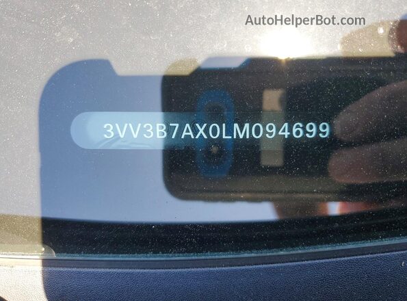 3VV3B7AX0LM094699 2020 VOLKSWAGEN TIGUAN Gray 